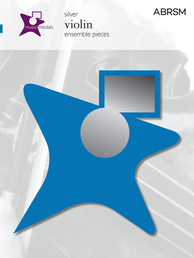 Music Medals Silver Violin Ensemble Pieces