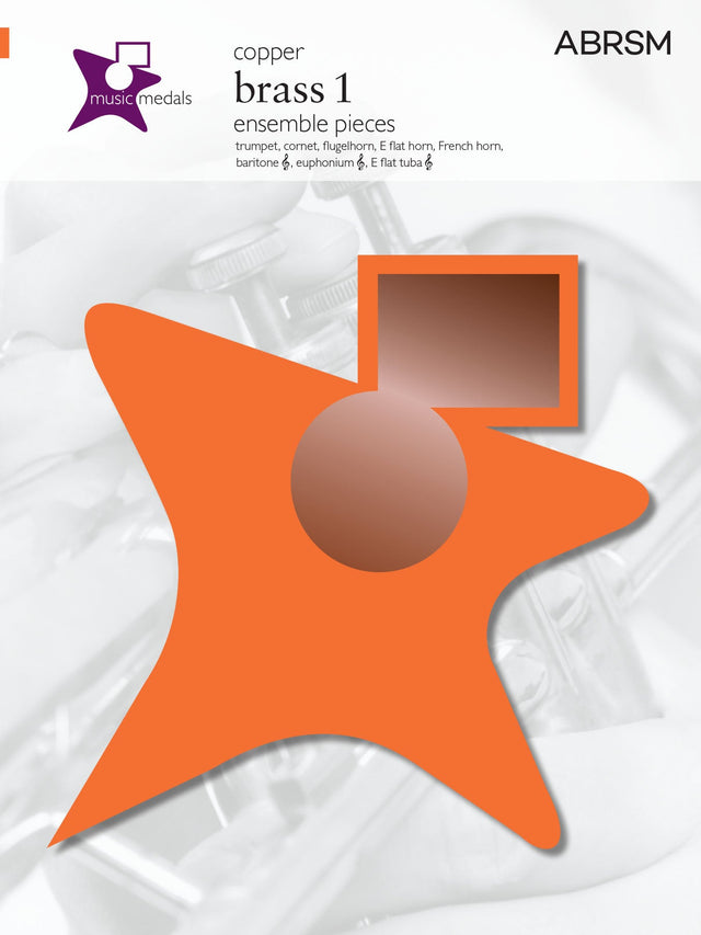 Music Medals Copper Brass 1 Ensemble Pieces