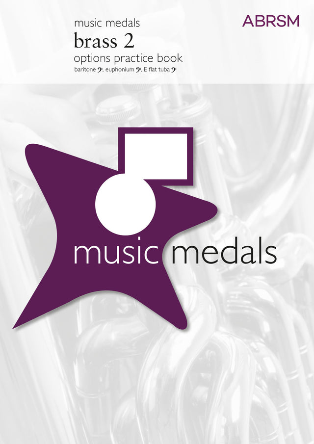 Music Medals Brass 2 Options Practice Book