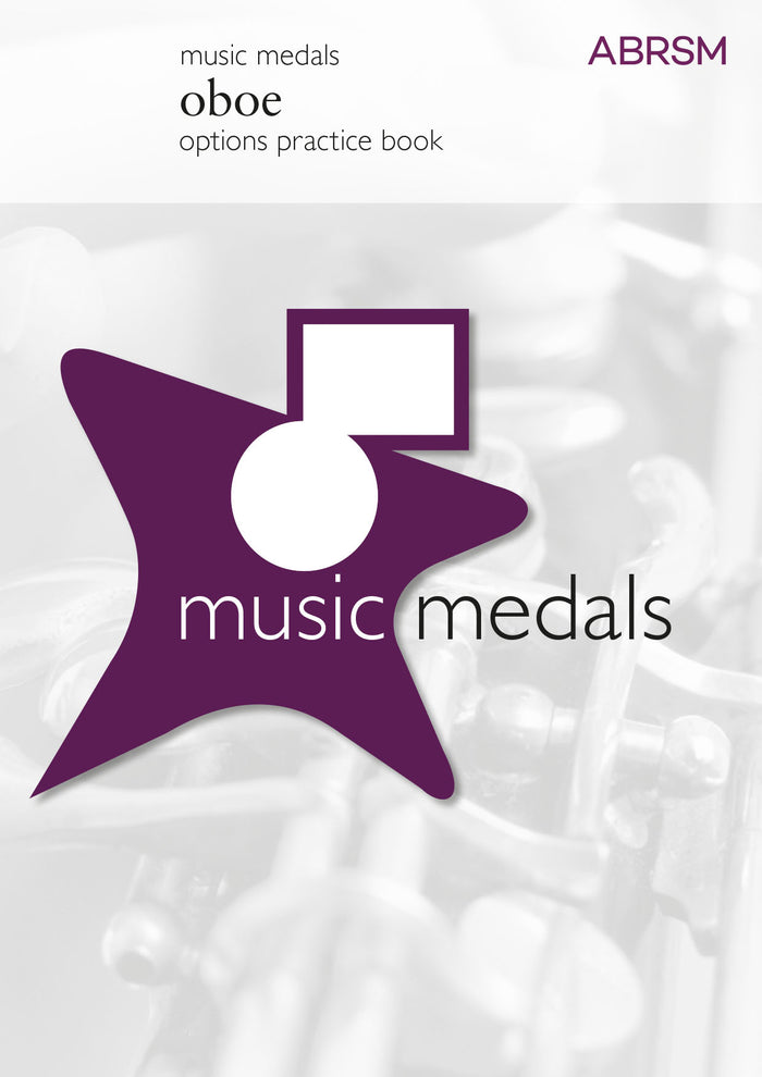 Music Medals Oboe Options Practice Book