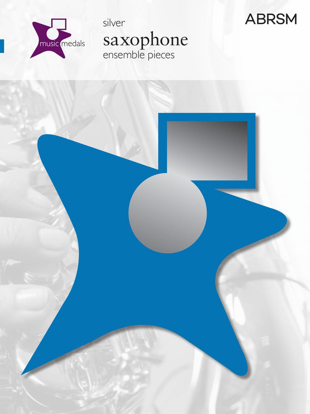 Music Medals Silver Saxophone Ensemble Pieces