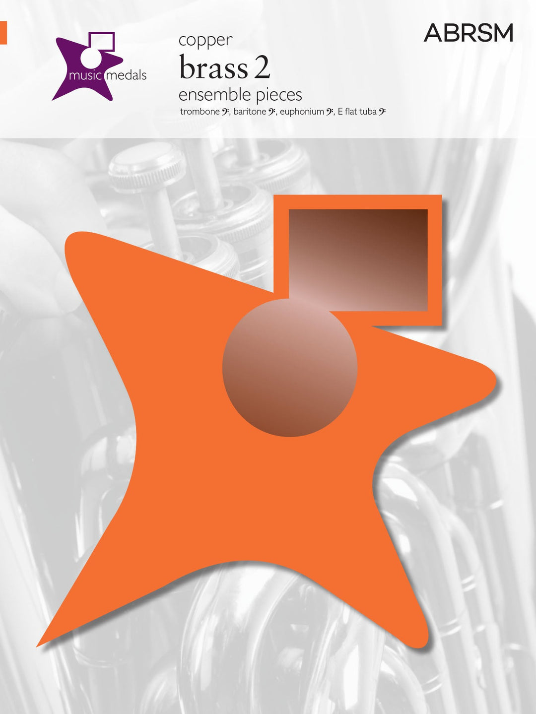 Music Medals Copper Brass 2 Ensemble Pieces