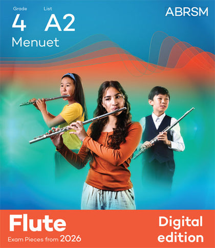Menuet - Flute Exam Pieces 2026, Grade 4 (Digital Sheet Music) cover