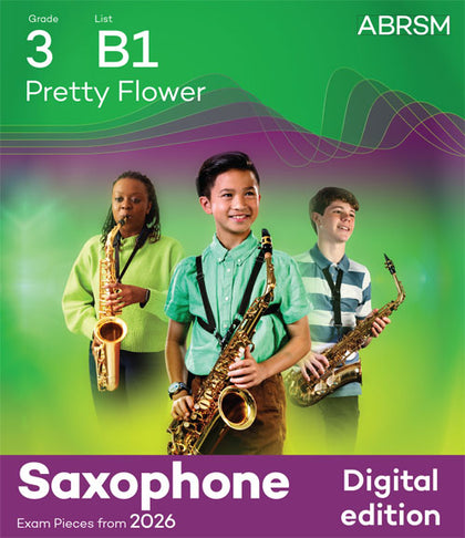 Pretty Flower - Sax Exam Pieces 2026, Grade 3 (Digital Sheet Music) cover