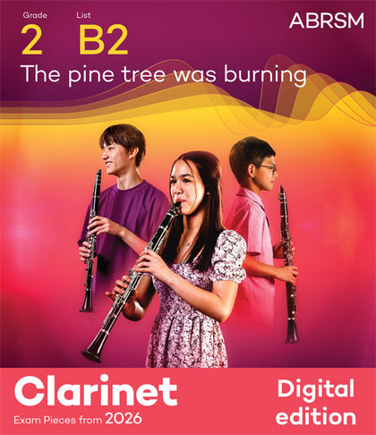 The pine tree was burning - Clarinet Exam Pieces 2026, Grade 2 (Digital Sheet Music) cover