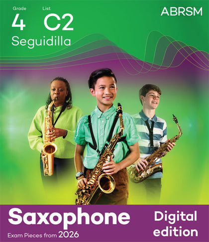Seguidilla - Sax Exam Pieces 2026, Grade 4 (Digital Sheet Music) cover
