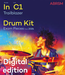 Trailblazer - Drum Kit Exam Pieces 2024 Initial Grade Digi (Digital Sheet Music)
