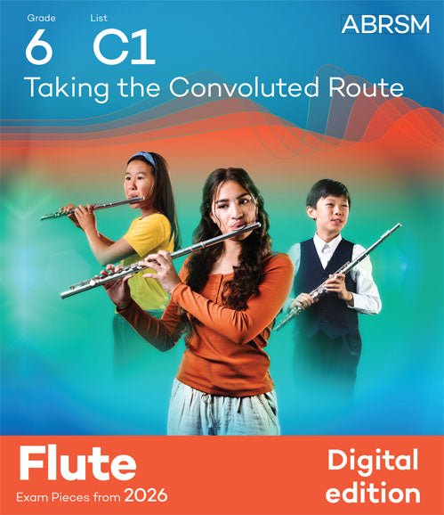 Taking the Convoluted Route - Flute Exam Pieces 2026, Grade 6 (Digital Sheet Music) cover