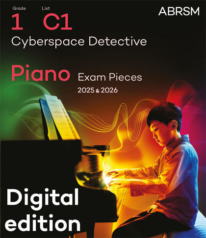 Cyberspace Detective - Piano Exam Pieces 2025 & 2026, Grade 1 (Digital Sheet Music) cover