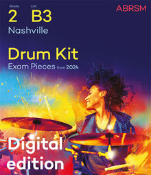 Nashville - Drum Kit Exam Pieces 2024 Grade 2 Digi (Digital Sheet Music)