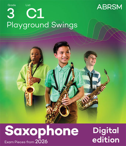 Playground Swings - Sax Exam Pieces 2026, Grade 3 (Digital Sheet Music) cover