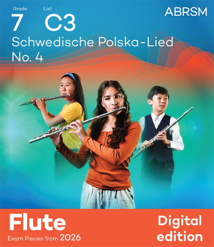Schwedische Polska-Lied No. 4 - Flute Exam Pieces 2026, Grade 7 (Digital Sheet Music) cover