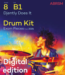 Djently Does It - Drum Kit Exam Pieces 2024 Grade 8 Digi (Digital Sheet Music)