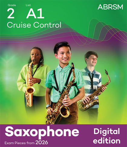 Cruise Control - Sax Exam Pieces 2026, Grade 2 (Digital Sheet Music) cover