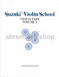 Suzuki Violin School Vol.8