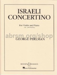 Israeli Concertino (Violin & Piano)