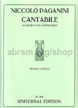 Cantabile - violin & piano