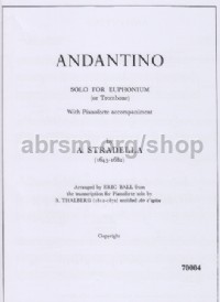 Andantino for Euphonium (Bass/Treble clef edition)
