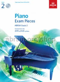 Piano Exam Pieces 2019 & 2020, ABRSM Grade 2, with CD