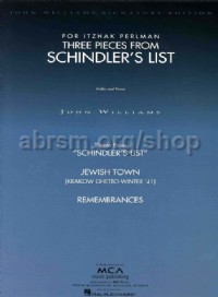 Schindler's List (3 Pieces for Violin & Piano)