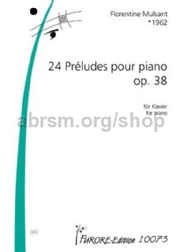 24 Préludes pour piano, Op. 38