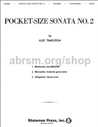 Pocket Size Sonata No. 2 for clarinet & piano