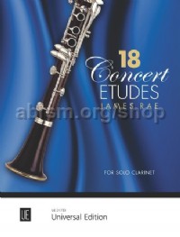 18 Concert Etudes (Solo Clarinet)