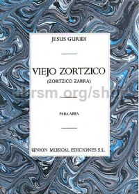 Viejo Zortzico (for harp)