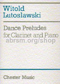 Dance Preludes 1954 for Clarinet & Piano